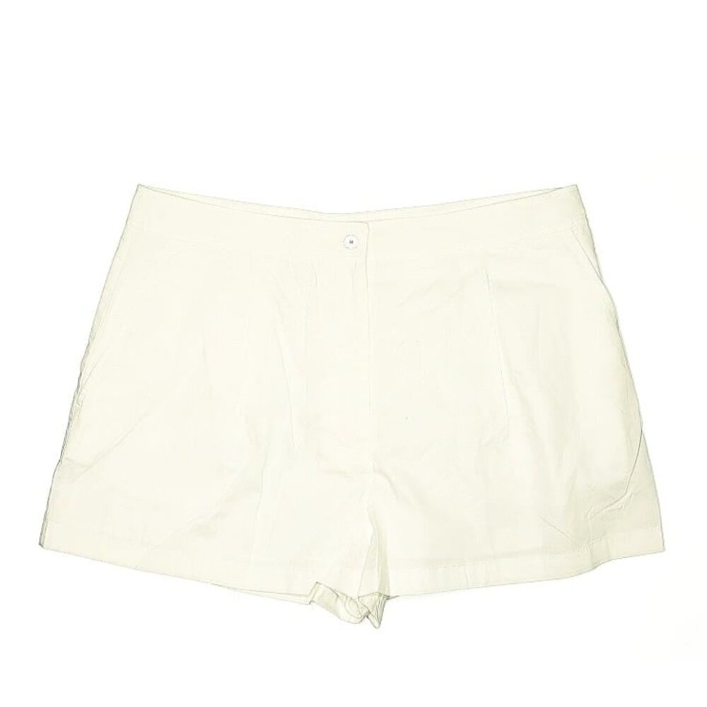 NWT! Michael Kors Women's High-Rise Poplin Bermuda Shorts